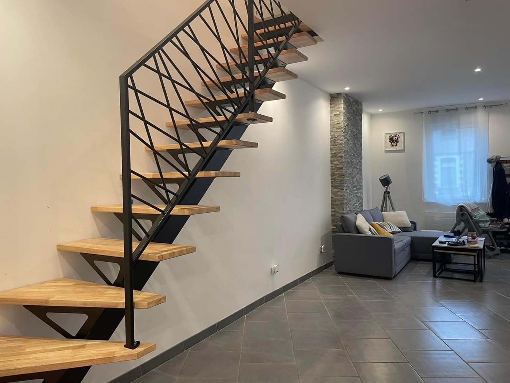 Escaliers metalliques sur mesure (2)